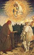Antonio Pisanello Virgin and child with St. Goran and St Antonius USA oil painting artist
